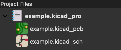 KiCad Project Directory Example